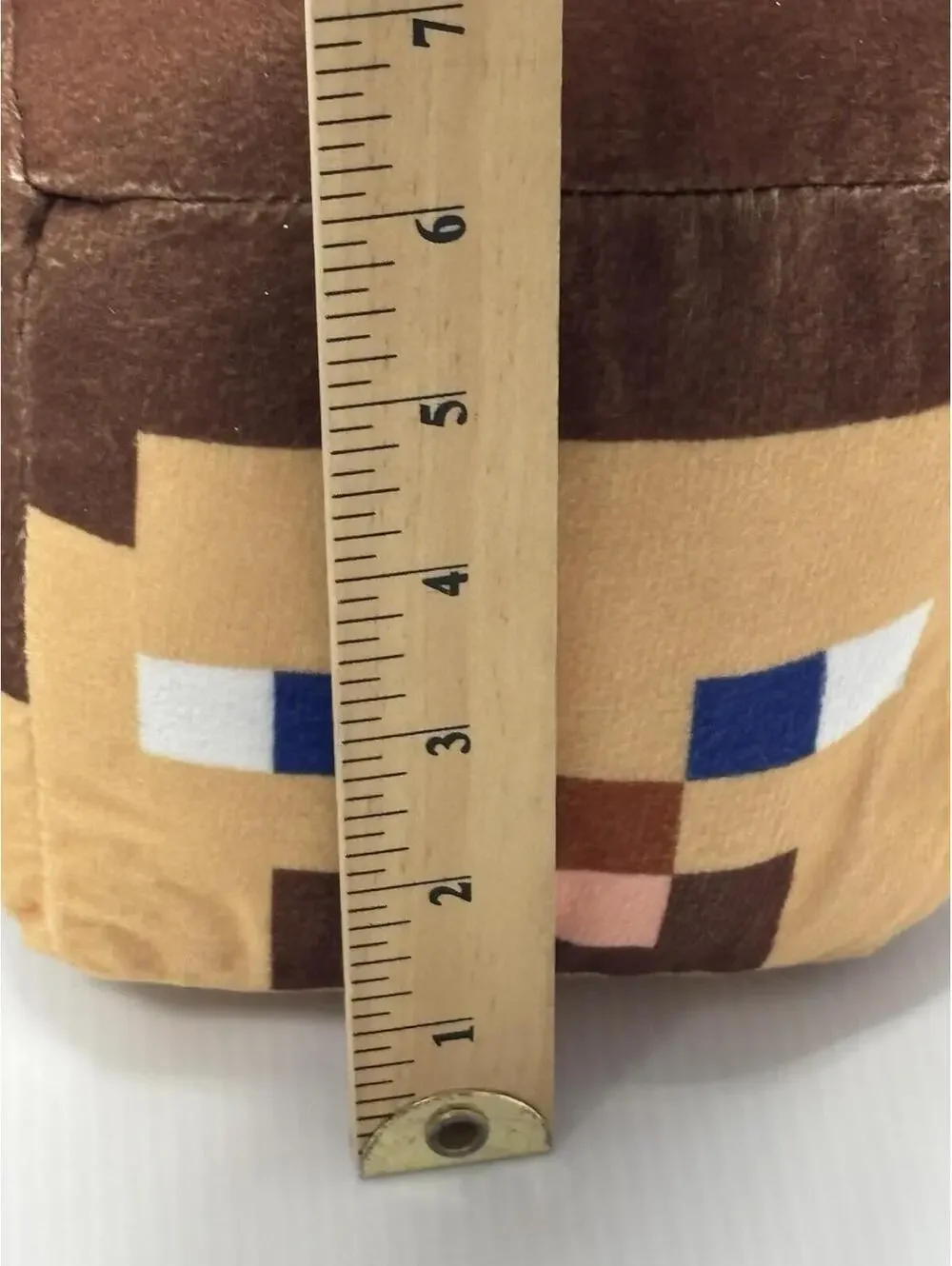 Minecraft Steve Chewy Block Plush, Square Stuffed Dog Toy Mojang NWT